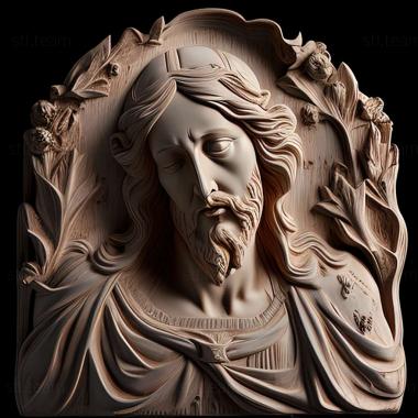 3D model jesus christ (STL)